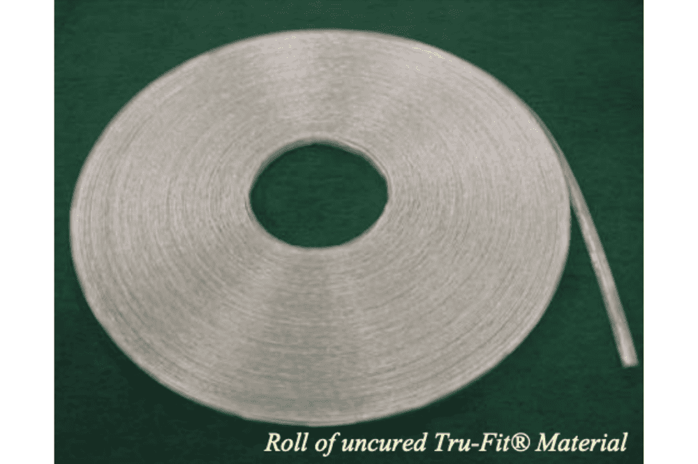 Roll of uncured Tru-Fit ® Material